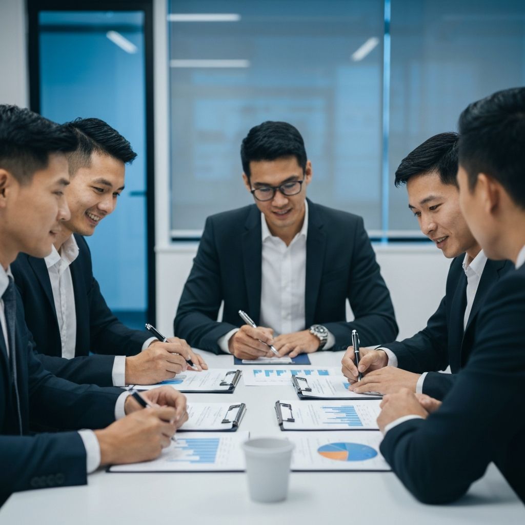 HR consulting meeting